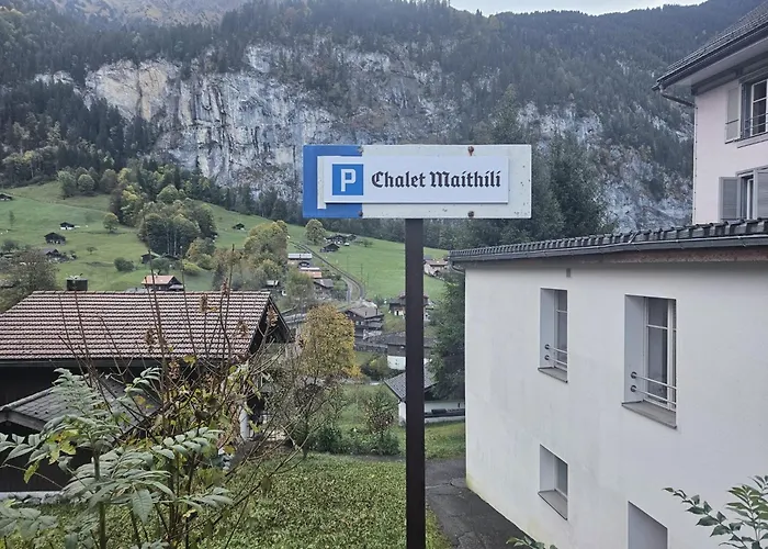 Chalet Maithili Lauterbrunnen -152-Year-Old Majestic Chalet